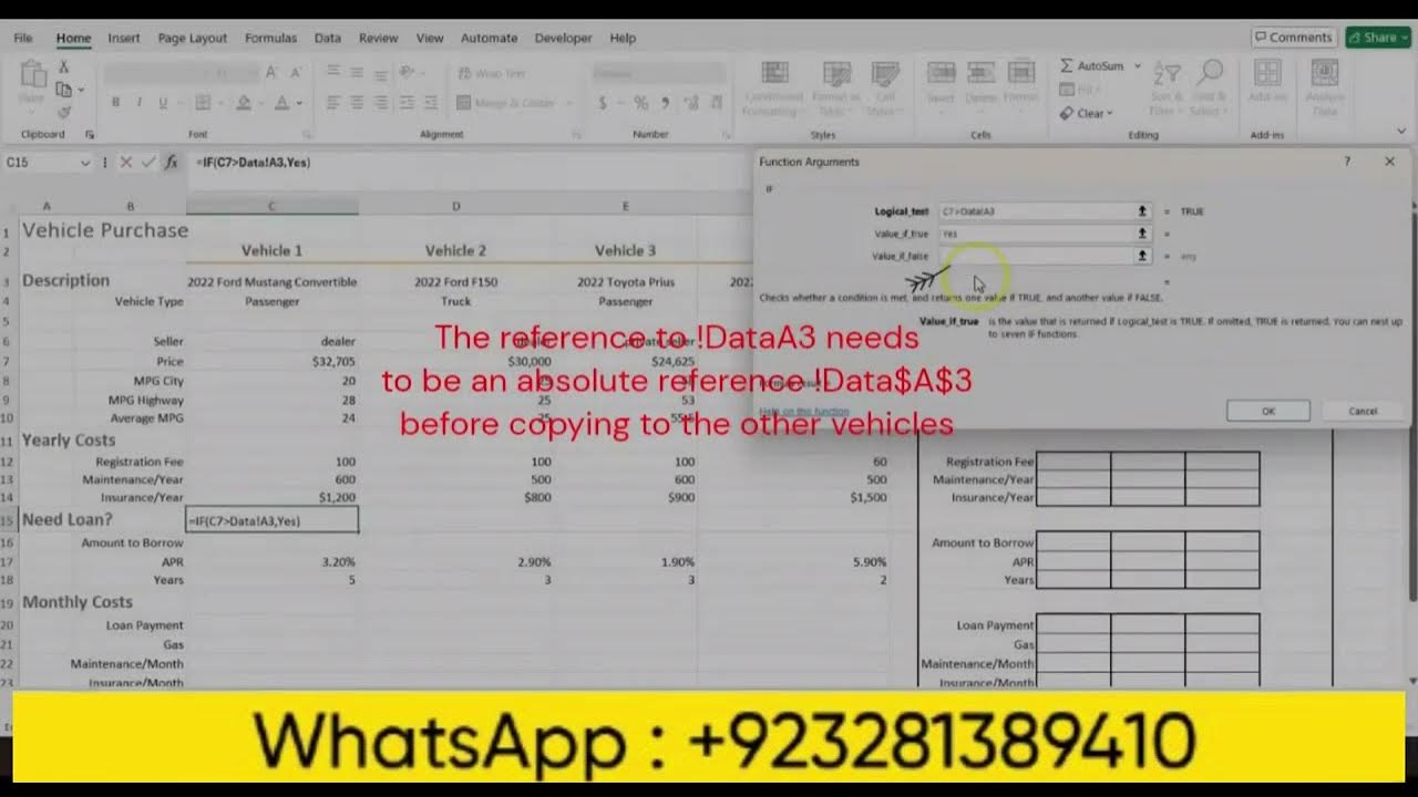 Excel 2021 Skills Approach Ch 3 Challenge Yourself 3 3| #simnet | Ch 3 ...