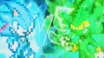 SUPER SHADIC BLUE VS. CHAOS NAZO - SPRITE ANIMATION