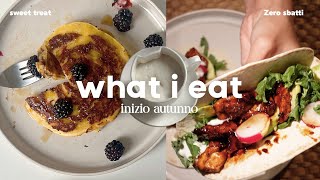 What i eat in un giorno di inizio autunno 🥞🍁🌮