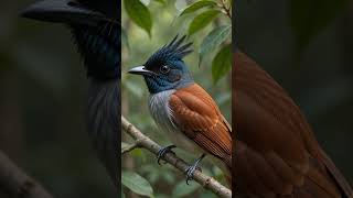 Lost in the serene beauty of the deep woods. 🌿✨ #CinematicArt #Bird #NatureMagic #AIAnimation