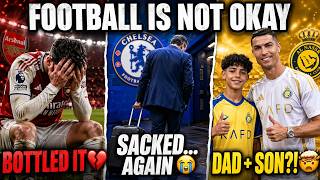 Arsenal BOTTLED It, Chelsea SACKED Another Manager &amp; Ronaldo Jr Is Joining His Dad 😭