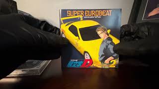 Super Eurobeat Presents Initial D ~D Selection 1-3 CDs unboxing