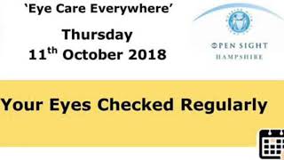 #WorldSightDay #OpenSight #Hampshire #Petersfield #Alton #Fleet #Mayor