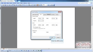 Inserting Text Box In Document