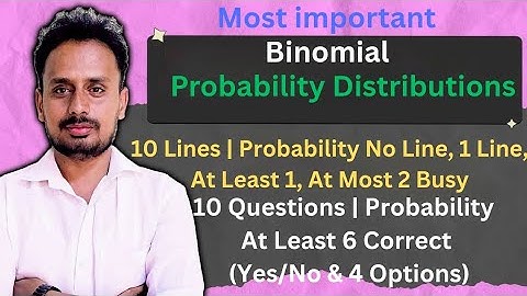 Binomial Distribution - Example Problem 3 | Probability Distribution | Engineering Mathematics