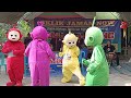 NEW BADUT LUCU TINKY WINKY, DIPSY, LALA PO - BADUT TELETUBBIES JOGET LAGU LALI JANJINE