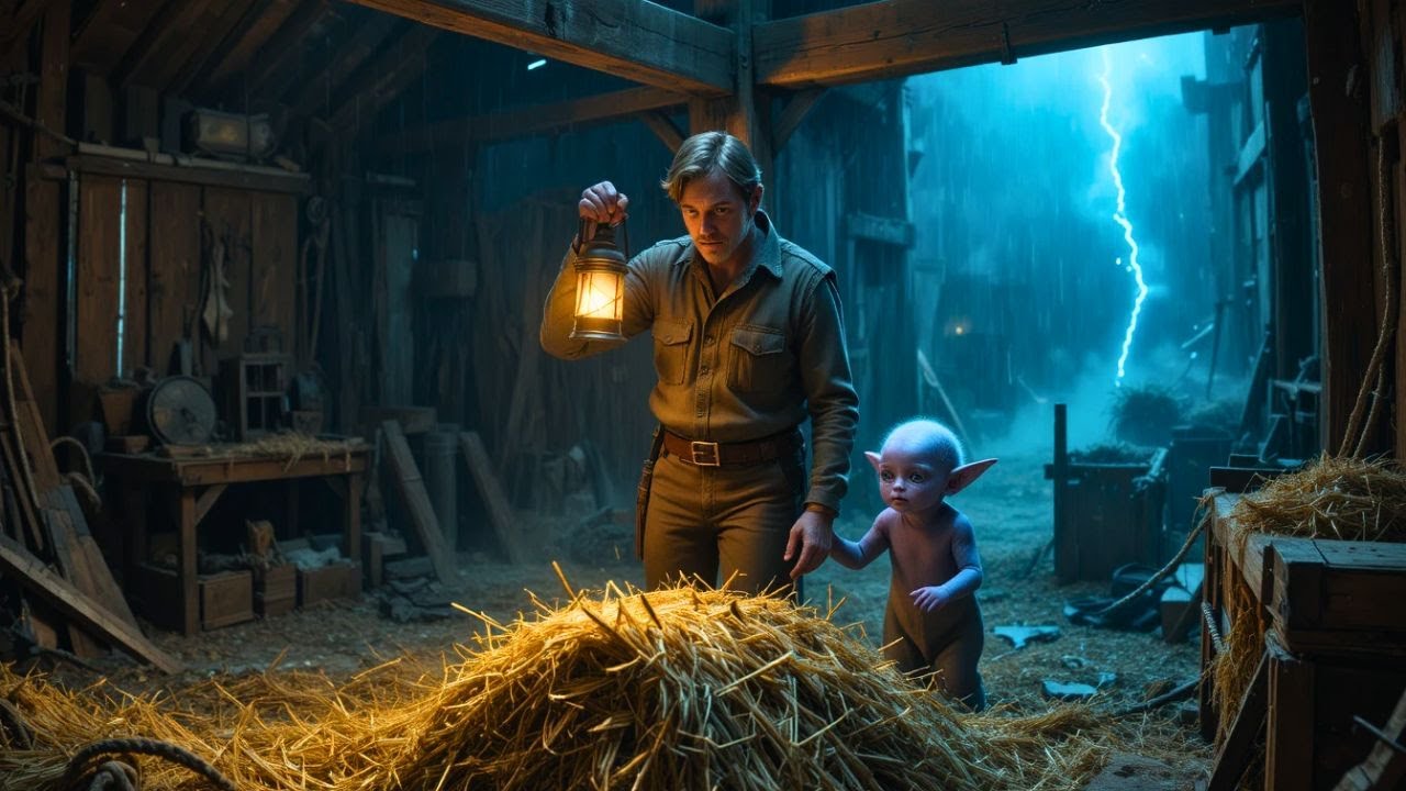 He Found a Hidden Alien Child in the Barn—Then Heard Her Plea “Help My ...