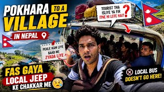 🇳🇵Local Jeep in Nepal… Tourist Scam or Normal Fare? 😳