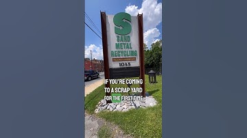 What to expect if it’s your first time coming to a scrap yard!! Pt.1  #scrapyard #recycle #shorts