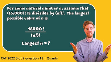 CAT 2022 Slot 2 question 13 | Quants