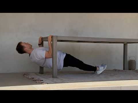 Table Isometric Inverted Row