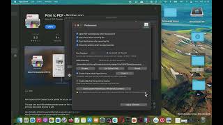 Print to PDF Printer app Basic Overview Mac App Store screenshot 5