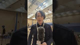Steven Whitear at South West Norfolk count in King's Lynn (Election 2024, July 4th, 2024)
