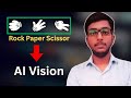 Build a Hand Gesture Rock Paper Scissors Game using MediaPipe & OpenCV | #python Tutorial
