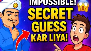 Impossible Akinator Challenge Can He Guess My Secret Character?