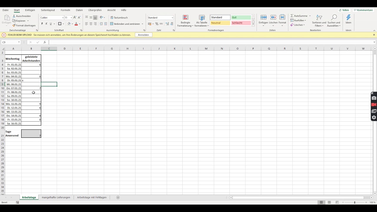 Update Excel Funktionen für die T1 Prüfung Kaufleute Büromanagement