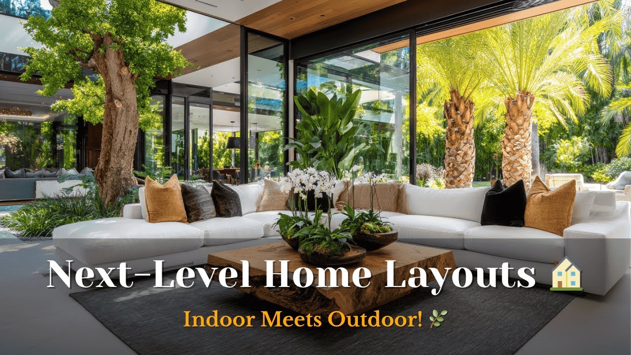 BEST Indoor Outdoor Design Flows in Beverly Hills Mansions That