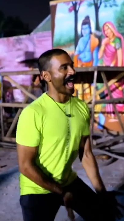 Dhanush - Director & Actor - Raayan Making - Dance Video - Water pocket Song - Sun Tv
