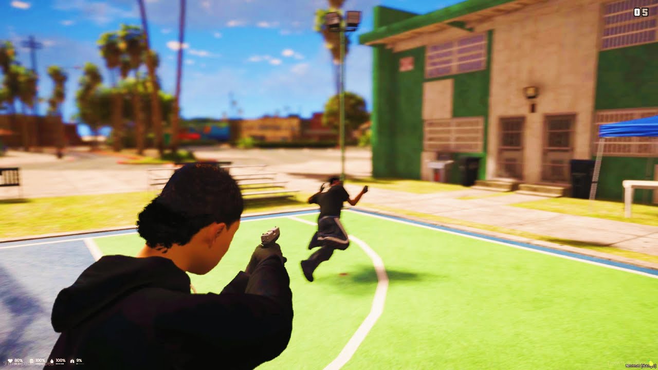 He Tried To Run In My Crib In GTA 5 RP