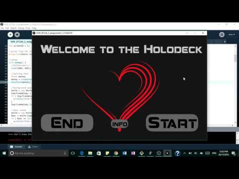 SciFi UI using Processing