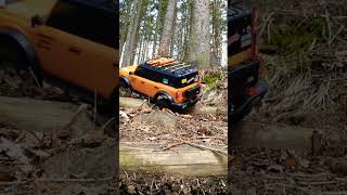 Rc Crawler Traxxas Trx4 Bronco 2021. How Not To Reverse...