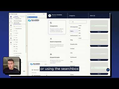 Nocodable - Components Library for Bubble.io video preview 2