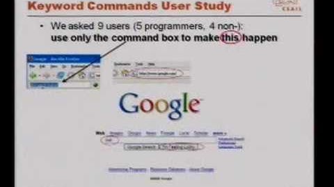 Automating & Customizing the Web With Keyword Programming