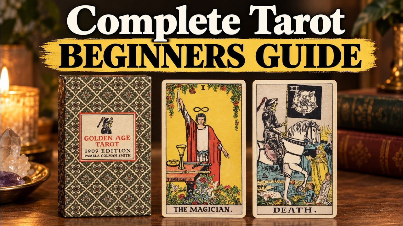 So You Bought a Tarot Deck... Now What? 🔮 Complete Beginner's Guide