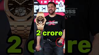 Salman Khan Spotted Supercross league event With Luxury AP Watch  #salmankhan  #trending #spotted