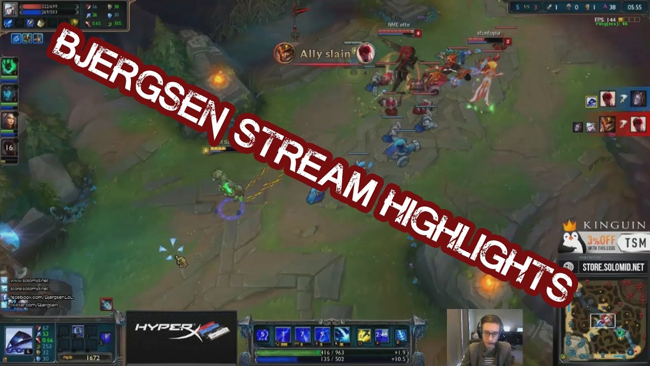 WildTurtle with the sick calls | Bjergsen Stream Highlights #2
