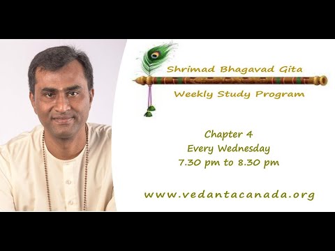 Bhagavad Gita Chapter 4, Weekly Study Program, 12 Yajnas - PART 2, September 2, 2020 by Rangarajan