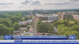 Hillsborough Street construction begins