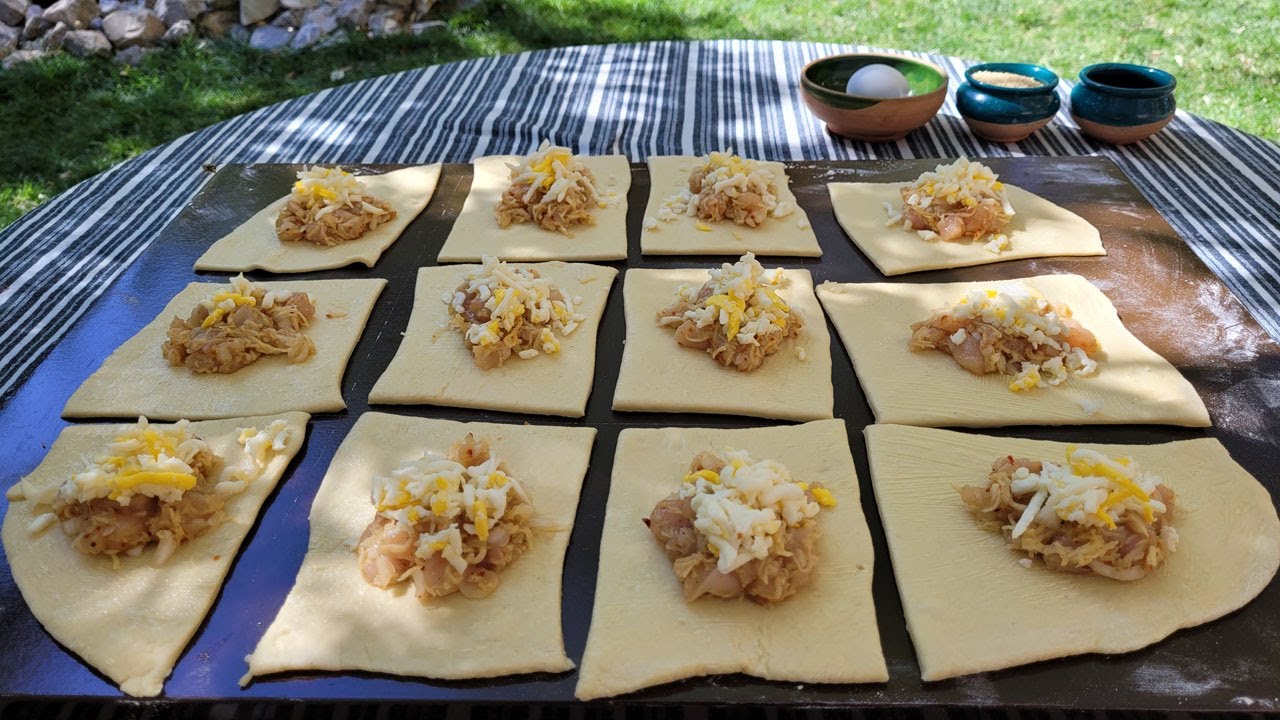 Stuffed Bread with Chicken