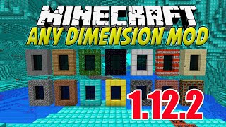 Download & Install Any Dimension Mod 1.12.2 - Dimensions Made Out Of Any Material