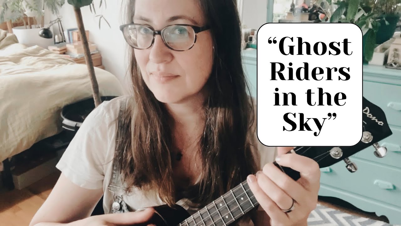 Ukulele Practice 2024: “Ghost Riders In the Sky” from my new Spooky ...
