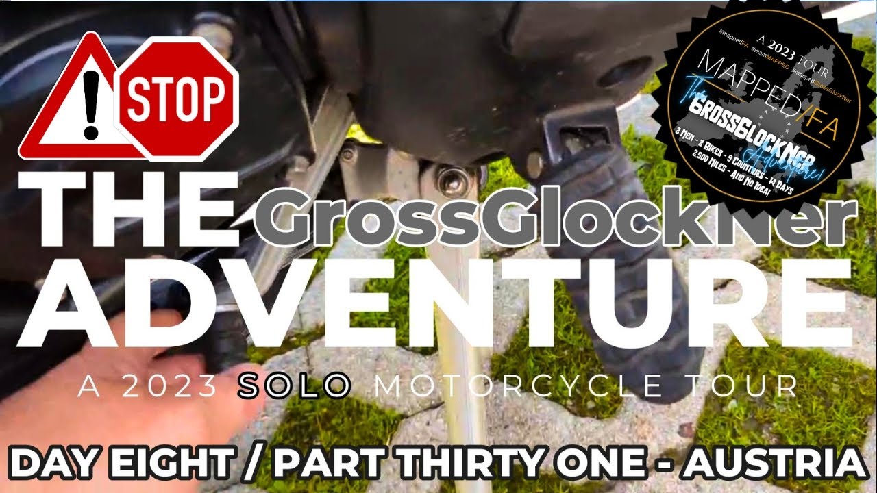 MAPPED - GrossGlockNer Adventure - DISASTER! - Day Eight / Part Thirty Two - Triumph Trophy 1200SE