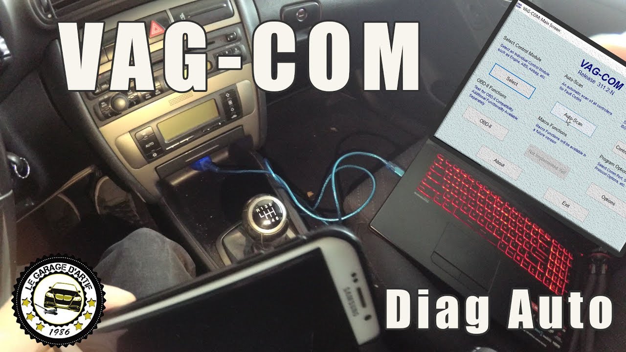 COMMENT RÉALISER UN DIAGNOSTIC ODB2 🤑 AVEC VAGCOM (SEAT LEON 1L9 TDI 150)  👊 ? 