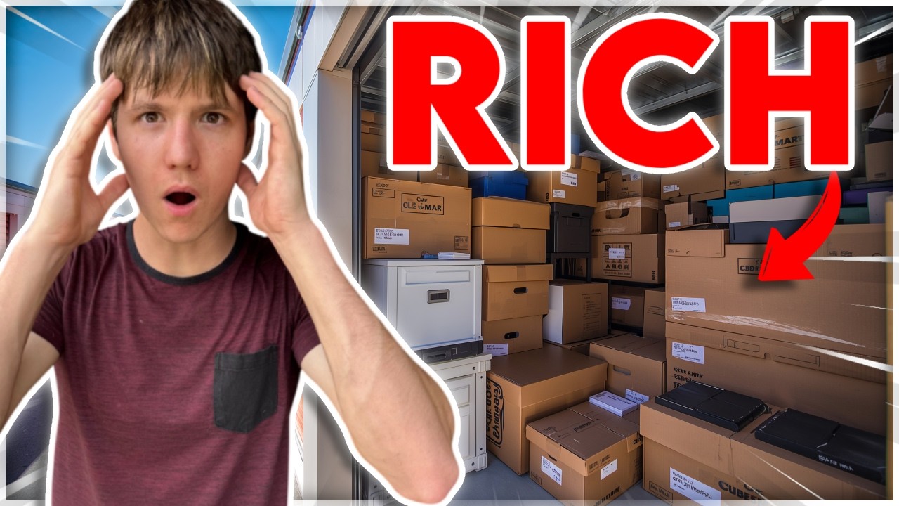 SHE RETIRED TO FLORIDA!! I BOUGHT HER ABANDONED STORAGE UNIT!