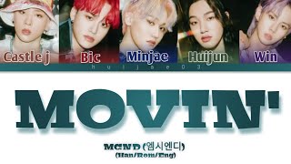 Mcnd-Movin Lyrics Color Codedhanromeng