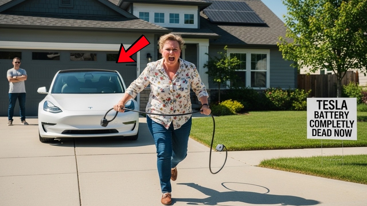 HOA Karen Charged Her Tesla From My Shed — So I Rewired It to Drain Overnight