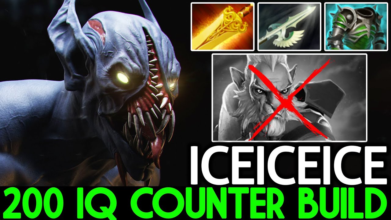 ICEICEICE [Night Stalker] 200 IQ Counter Build First Item Radiance Dota 2