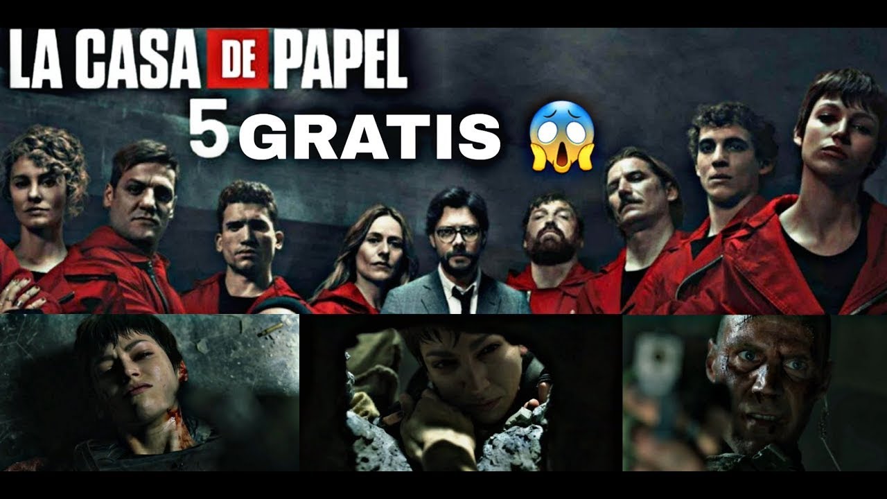 Como ver la casa de papel 5 gratis - YouTube