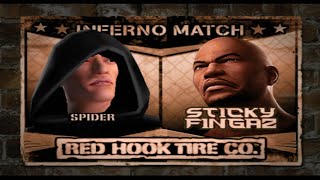 Def Jam Fight For NY (Request) - Spider vs Sticky Fingaz (Hard) at Red Hook Tire Co.