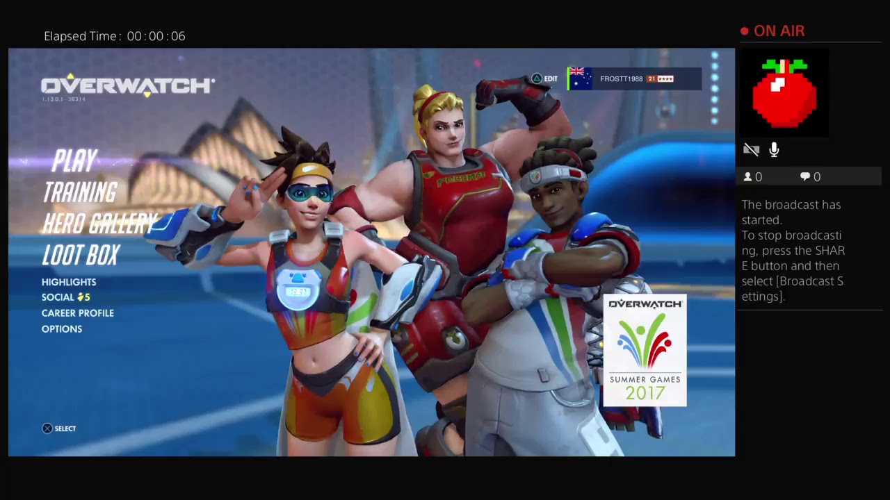 Frostt1988's Live PS4 Broadcast