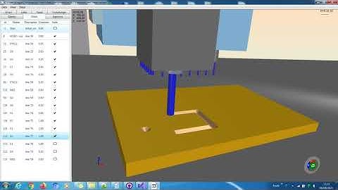 Full WPF C# machining simulator - step 3 (new developments - load and execute)
