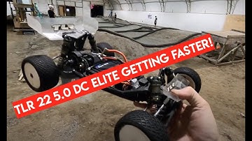 Getting Faster! TLR 22 5.0 DC ELITE 2WD MOD BUGGY B-MAIN - Netcruzer RC