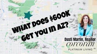 SHORT: Arizona Real Estate Prices | AZ Realtor - Dusti Martin | What Does $600K Get You in AZ?