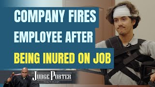 Company Fires Employee After He Hurts Himself At Work.