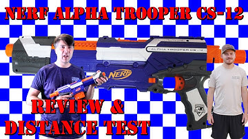 Nerf Alpha Trooper CS - 12 Review - Flake and Flosh