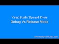 Mode de construction de dbogage et de publication  trucs et astuces de visual studio techpointfundamentals